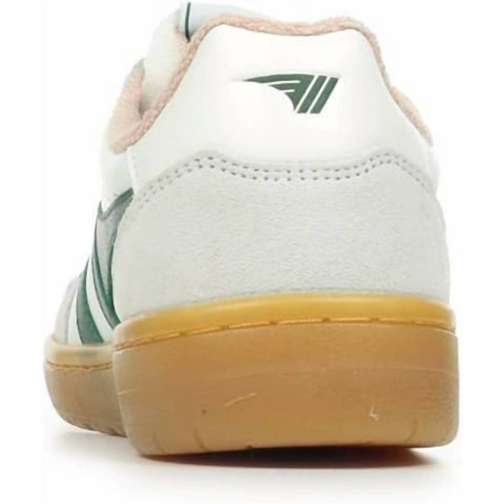 NEW GOLA men's eagle '86 sneakers shoes in off white/evergreen - Picture 5 of 6
